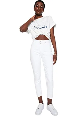 Trendyol Women High Waist Skinny fit Mom Jeans