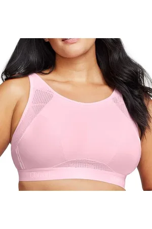 Glamorise Full Figure Plus Size No-Sweat Mesh Sports Bra Wirefree #1068