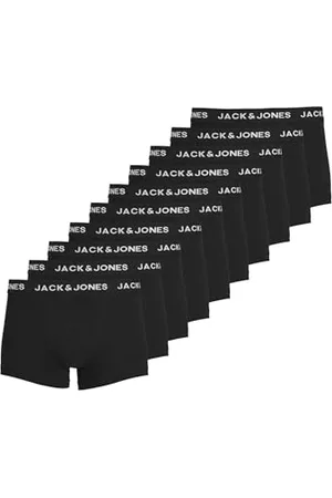 JACK & JONES Solid Boxershorts Heren (10-pack) - M