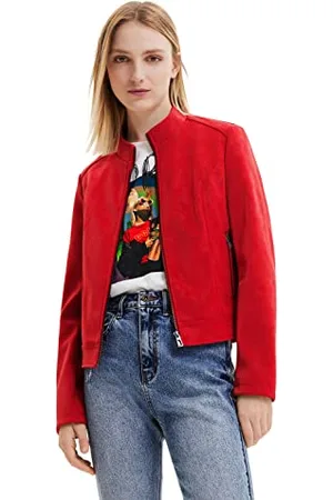 Desigual Las Vegas Suede Effect Jacket 22WWE62G AW22 New Season