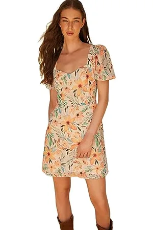 Trendyol Women Mini A-line Regular fit Woven Dress