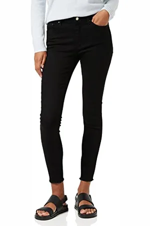 ONLY Womens Rw Rea1099 Jeans Black 29W / 30L