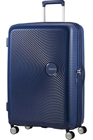 American Tourister Soundbox - Spinner 77/28 Expandable Hand Luggage, 77 cm, 97 liters, Blue