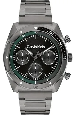 Calvin Klein Analogue Multifunction Quartz Watch for Men CK Flex Collection with Stainless Steel Bracelet or Silicone Strap