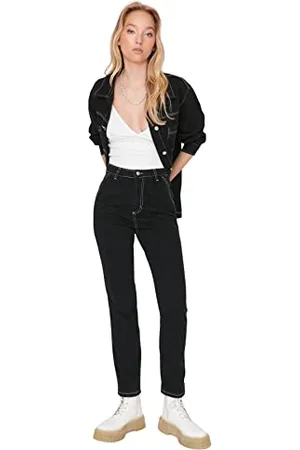 Trendyol Women Normal Waist Straight Leg Bootcut & Flared Jeans