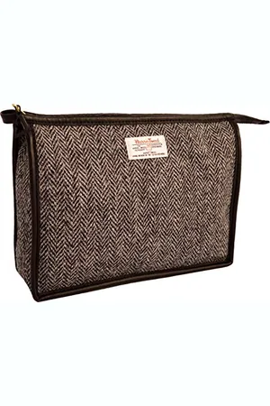 Vagabond Bags Ltd Harris Tweed Herringbone Large Holdall Bag
