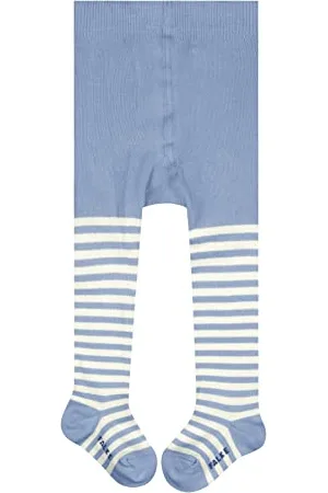 Falke Unisex Baby Stripe B Ti Cotton Patterned 1 Pair Tights, , 6-12 months