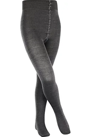 Falke Unisex Kids Comfort Wool K Ti Warm Thick Plain 1 Pair Tights, , 12-2.5