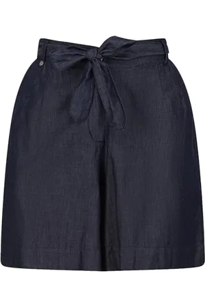 Regatta Womens Sabela Paper Bag Waist Shorts, Chambray, 14 UK