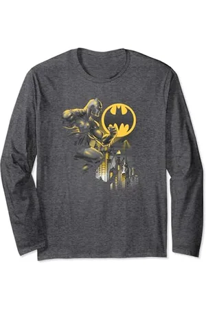 Batman Bat Signal with Long Sleeve T-Shirt