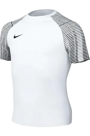 Nike Y NK DF Academy JSY SS T-Shirt, White-Black, XS