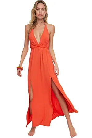 Trendyol Woman Beachwear Maxi Basic Relaxed fit Woven Dress