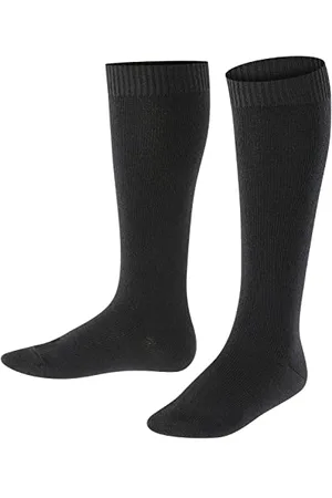 Falke Unisex Kids Comfort Wool K Kh Thick Warm Long Plain 1 Pair Knee-High Socks, , 9-11.5