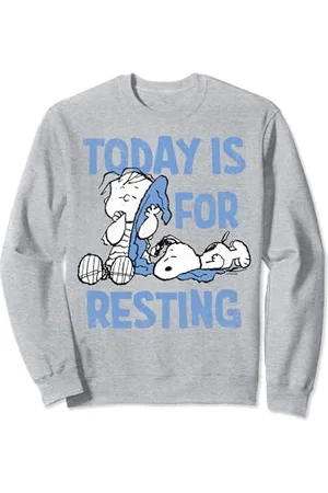 Peanuts Snoopy And Linus Today Is For Resting Sweatshirt