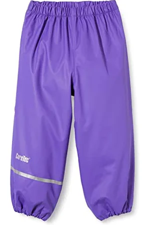 CareTec Girls Pants - Pu W/O Fleece Rain Trousers, , 128 UK