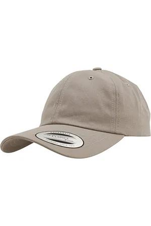 Flexfit Yupoong Low Profile Cotton Twill Unisex Dad Hat Cap für Damen und Herren, 6 Panel Baseball Cap unstructured mit Messingverschluss, , One Size