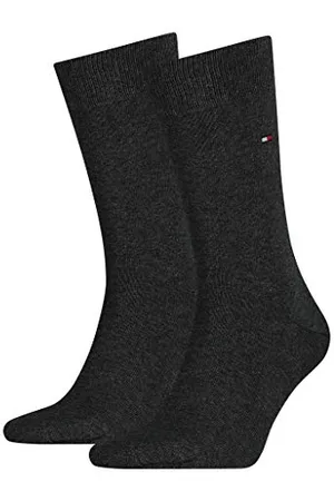 Tommy Hilfiger Classic Mens Socks (2-Pack)(Anthracite Melange, UK 6-8(EU 39-42)) (Anthracite Melange) UK 6-8 (EU 39-42)