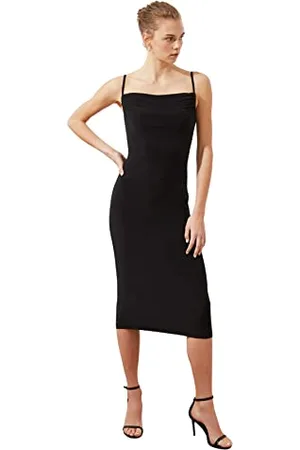Trendyol Women Midi Bodycone Slim fit Knitted Dress
