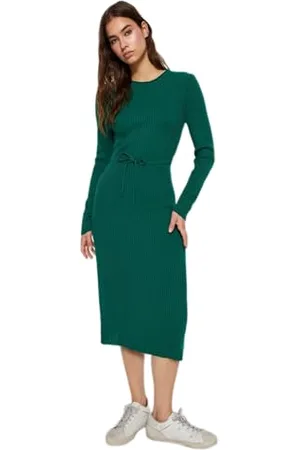 Trendyol FeMan Bodycon Slim fit Knitwear Dress, ,L