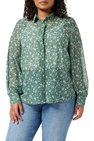 Louche Byron Shirt in Primary Daisy Print, , Size 10