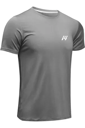 MEETWEE Men’s Sport T-Shirt, Breathable Cool Dry Mesh Base Layer Tops Short Sleeve Running Top Gym Shirt