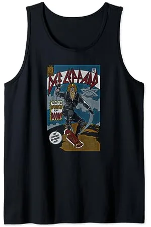Def Leppard Comic Tank Top