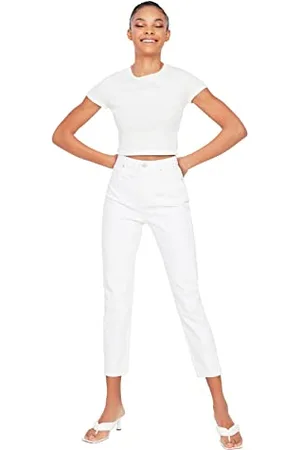 Trendyol Women High Waist Skinny fit Mom Jeans
