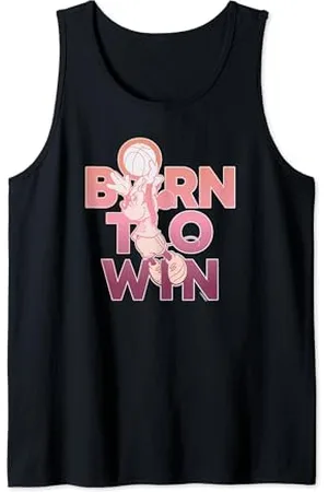 Disney Minnie Mouse Sports Basketball Dunk Born to Win Tank Top