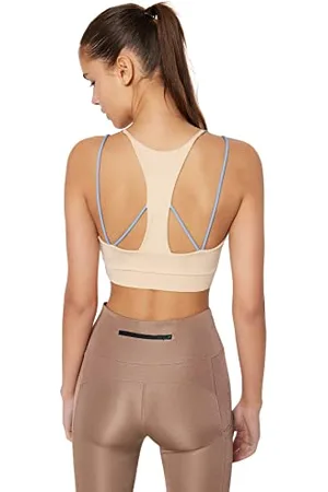 Trendyol Women Crop Scoop Neck Knit Sports Bra, ,S