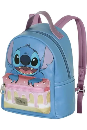 Disney Lilo and Stitch Cake-Small Heady Backpack, Blue, 22 x 25 cm, Capacity 8 L