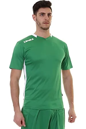 Legea Monaco Jersey T-Shirts, Green/White, M