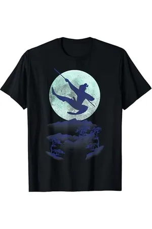 Disney Mulan Jump Night Sky Moon T-Shirt