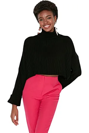 Trendyol FeMan Regular fit Basic Turtleneck Knitwear Sweater