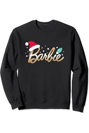 Barbie Christmas - Logo Santa Hat Sweatshirt