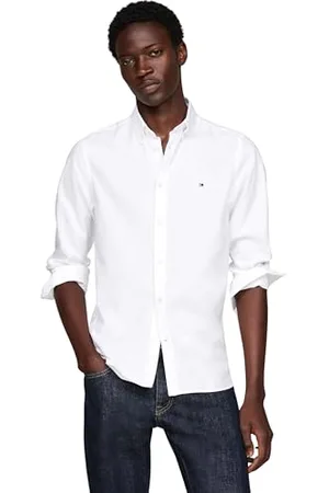Tommy Hilfiger Men’s Slim Fit Cotton Shirt, , S