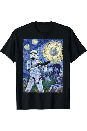 STAR WARS Trooper Starry Night Painting T-Shirt