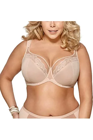 Gorsenia Underwired Lace Maxi Non Padded Bra K441 Luisse, ,34H