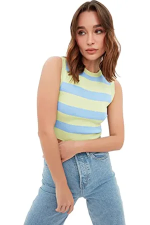 Trendyol FeMan Slim fit Basic Crew Neck Knitwear Blouse