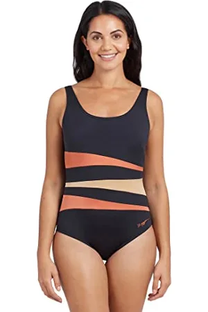 Zoggs Sumatra Adjustable Scoopback Womens Swimwear , 32