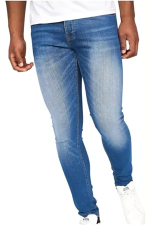 Crosshatch Mens Essentials Barbeck Classic Slim Fit Jeans( -W36/34L)