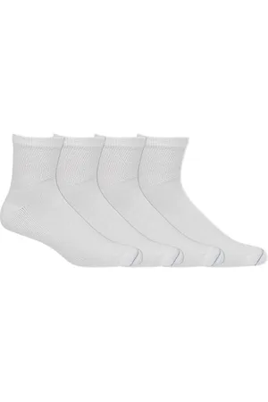 Scholl Mens 4 Pack Diabetic and Circulatory Non Binding Ankle Socks - - One size