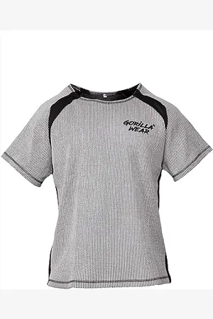 Gorilla Wear Augustine Old School Workout Top Gray