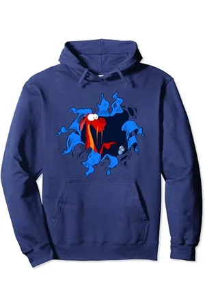 Disney Mulan Mushu Cri-Kee Takes The Blame Ripped Pullover Hoodie