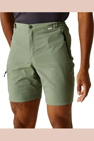 Regatta Mens Leesville II Multi Pocket Cargo Walking Shorts - - 38