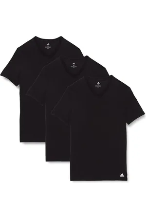adidas Mens t shirt V-Neck (pack of 3) - t shirts for Men (sizes S - 3XL) - Comfortable tshirt Men