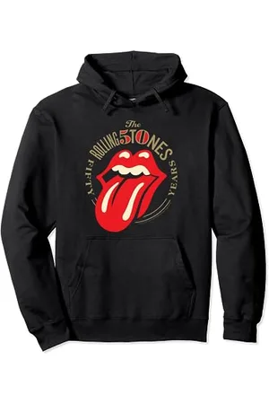 The Rolling Stones Official 50th Logo Pullover Hoodie