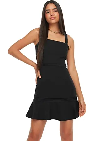 Trendyol Women Mini Skater Regular Woven Dress