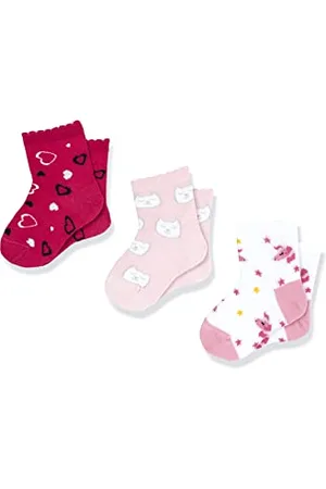 chicco Set 3 Pezzi Calzini Corti 3-Piece Short Socks, , 24 (Pack of 3)
