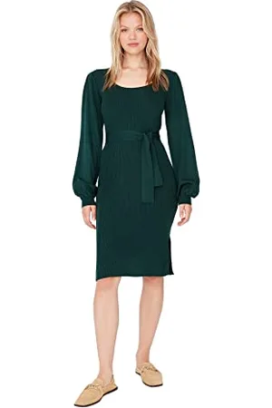 Trendyol Women Midi Bodycon Slim Knitwear Dress
