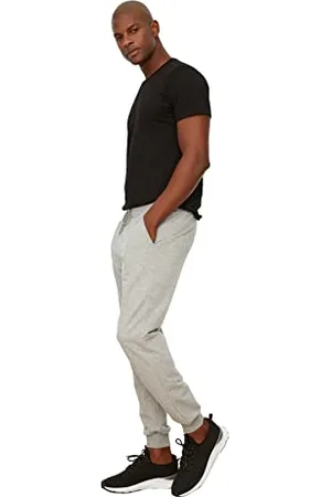 Trendyol Man Basic Normal Waist Elastic Cuff Jogger Tracksuit Bottoms